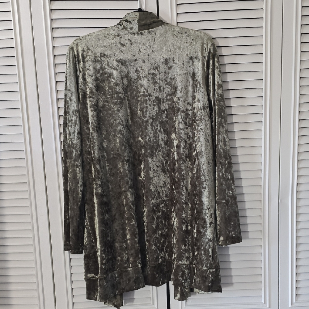 Sweet Pea Crushed Velvet Jacket - Picture 7 of 8